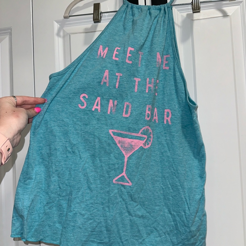 Victoria Secret “meet me at the sand bar” tank top
